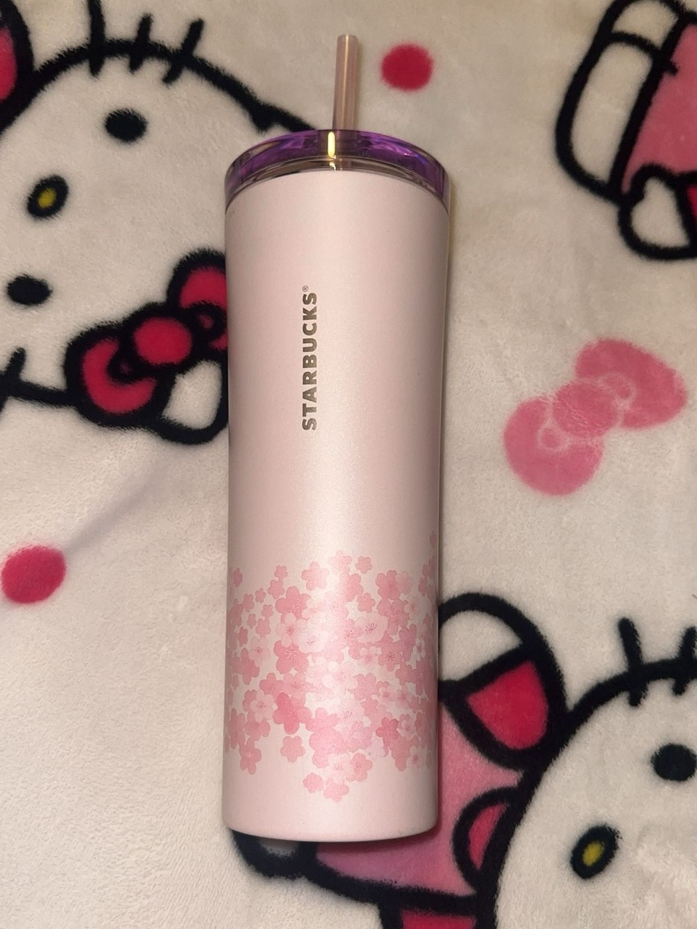 Starbucks Light Pink Sakura Travel Tumbler